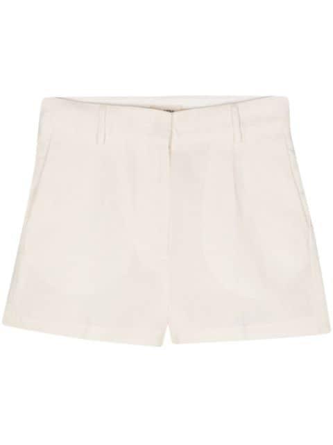 Dori Canne linen shorts by BARENA