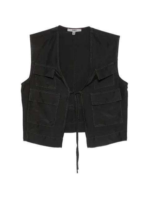 Multi Pura silk vest by BARENA