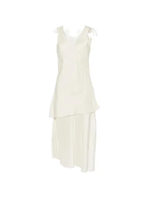 Nova V-neck asymmetric dress by BARENA