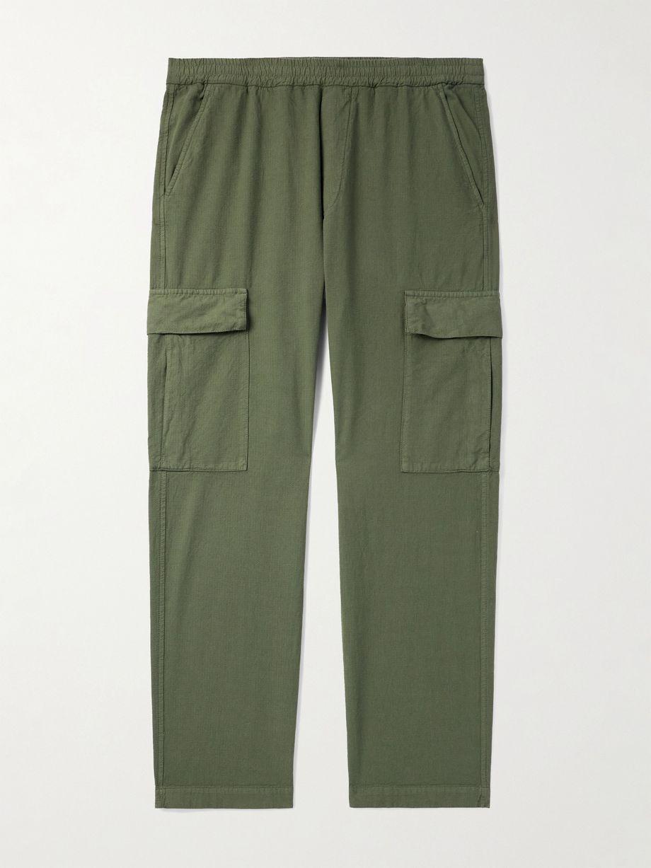 Straight-Leg Cotton-Twill Cargo Trousers by BARENA