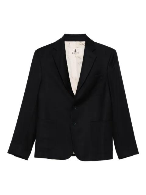 button-fastening wool jacket by BARENA