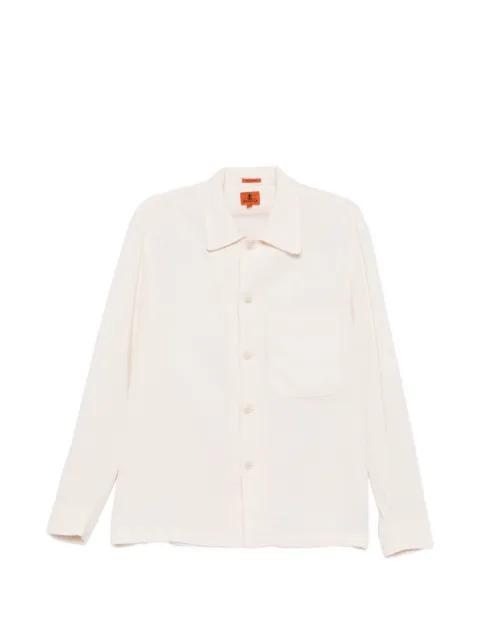 button pocket shirt jacket by BARENA