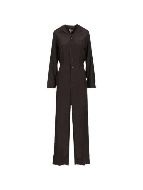 button pure silk jumpsuit by BARENA
