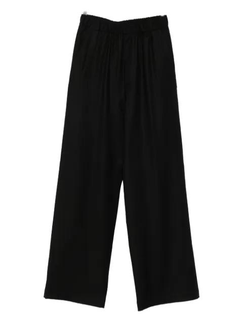 elastic-waist trousers by BARENA