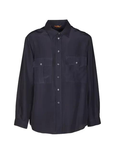 flap-pocket shirt by BARENA