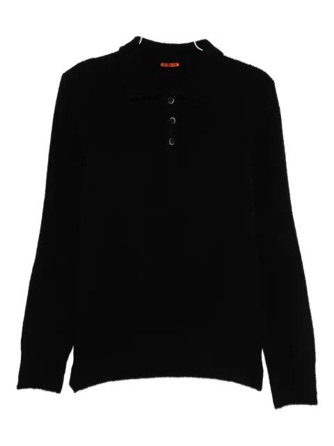 long-sleeve polo jumper by BARENA