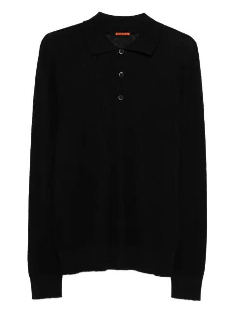 long-sleeve polo shirt by BARENA