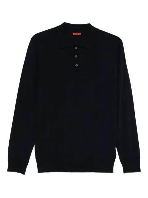 long-sleeve polo shirt by BARENA