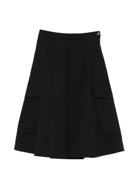 pleated cargo mini skirt by BARENA