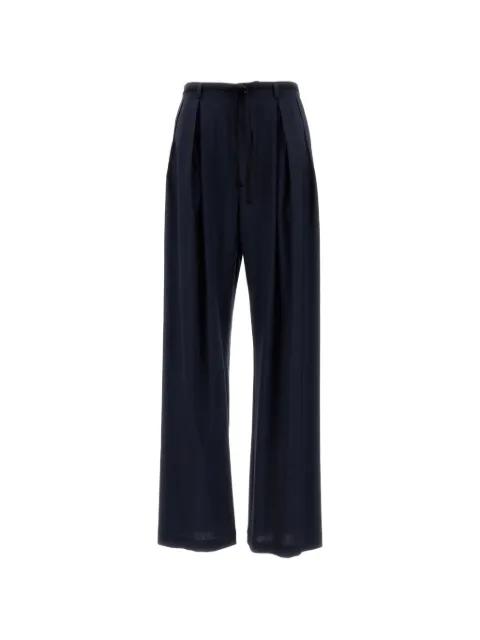 pleated wide-leg trousers by BARENA