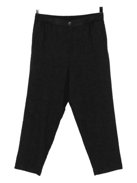textured trousers by BARENA