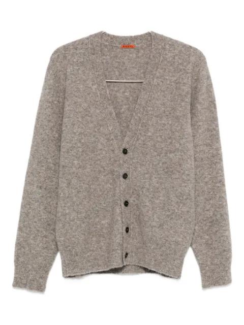 v-neck button cardigan by BARENA