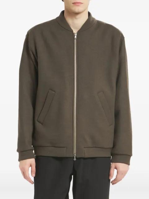 zip-front bomber jacket by BARENA