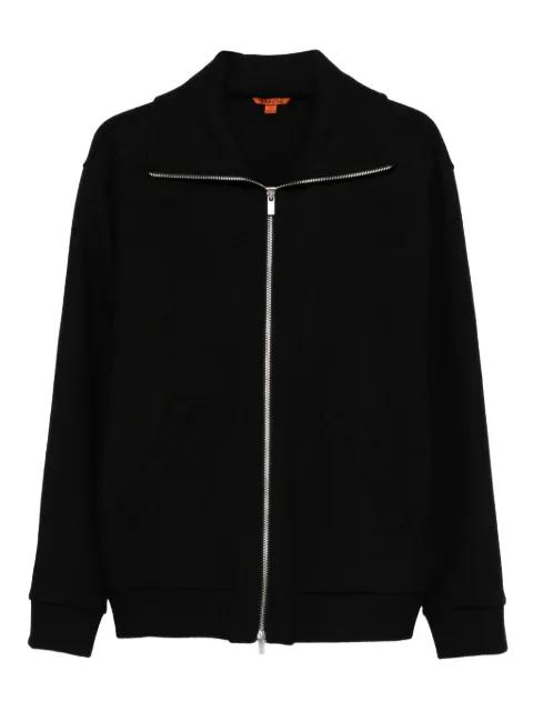 zip-front high-neck jacket by BARENA