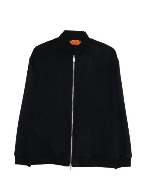 zip-up cashmere bomber jacket by BARENA
