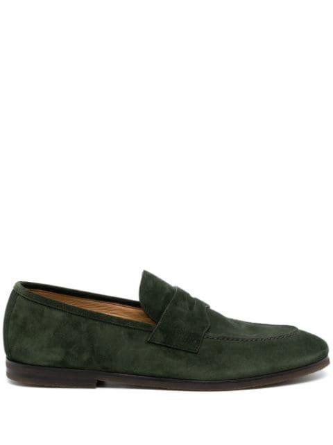 penny-slot suede loafers by BARRETT