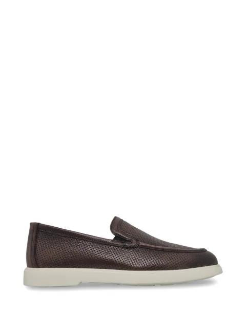 perforated leather loafers by BARRETT