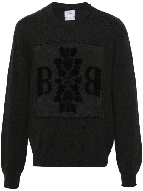 3D-logo cashmere jumper by BARRIE