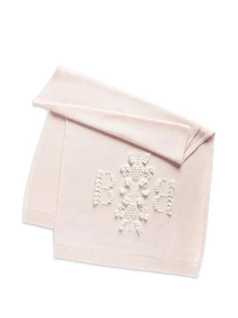 3D logo scarf by BARRIE