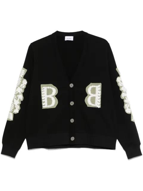 B-logo cardigan by BARRIE