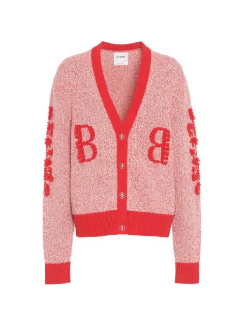 B-logo cashmere cardigan by BARRIE