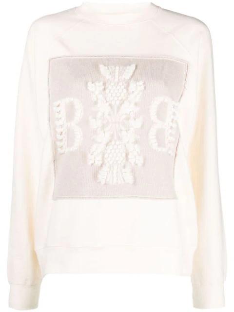 B-logo sweatshirt by BARRIE