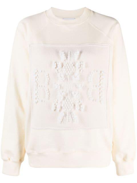 B-logo sweatshirt by BARRIE