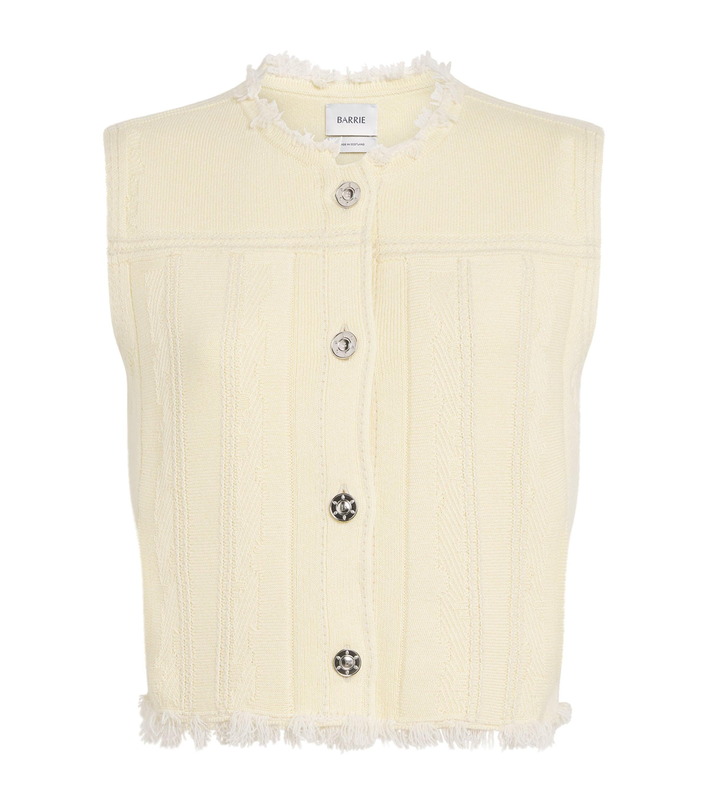 Barrie Cashmere-Cotton Denim Jacket by BARRIE