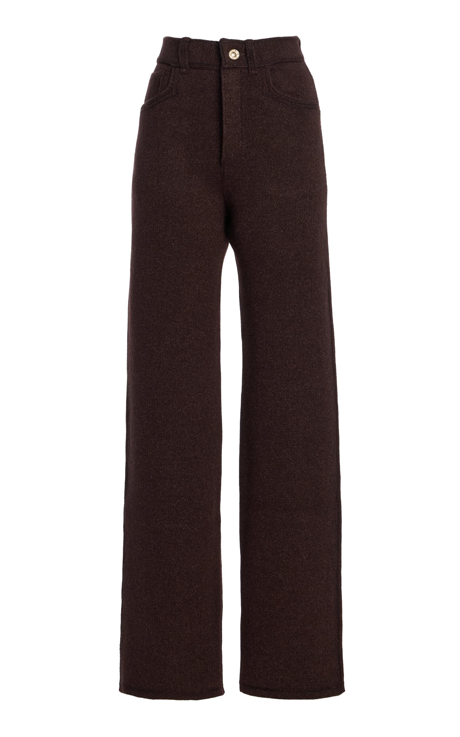 Barrie Cashmere-Denim Flared Pants -oda Operandi by BARRIE