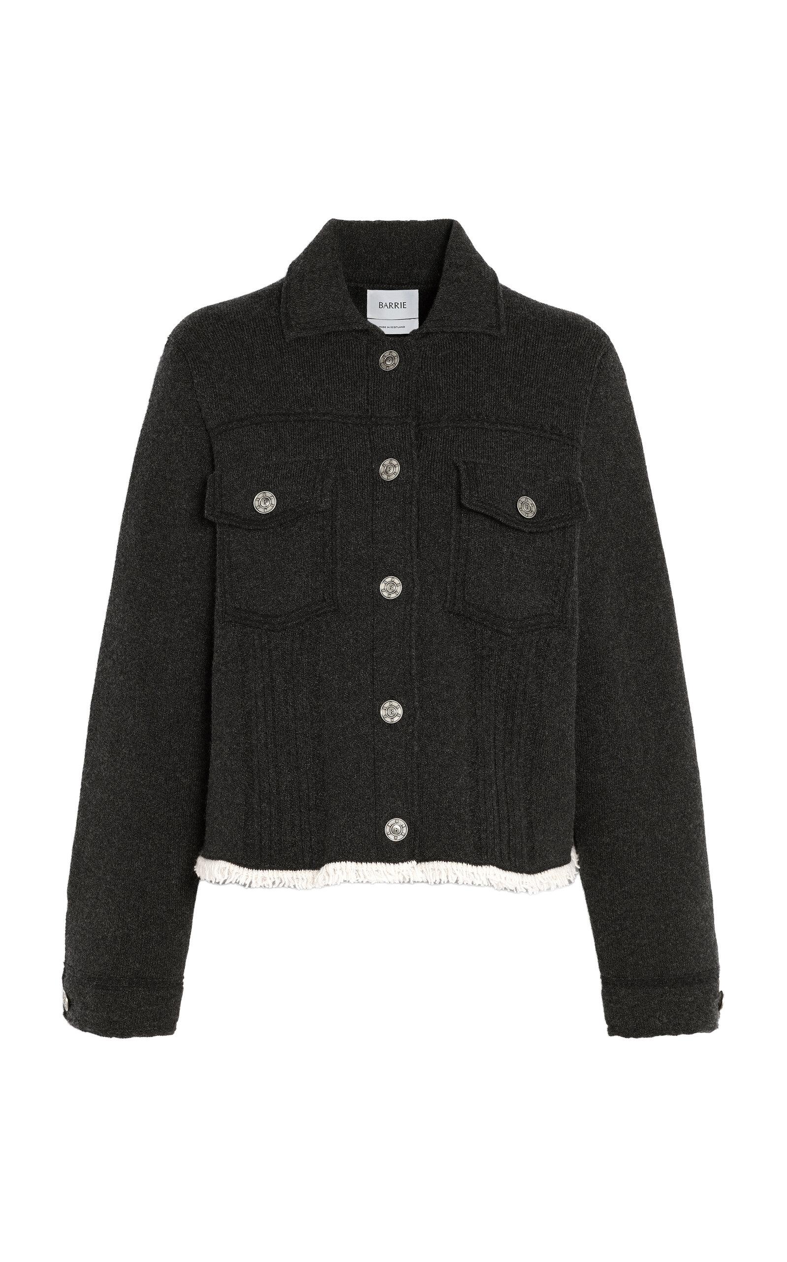 Barrie Pleated Cashmere Jacket - Moda Operandi by BARRIE