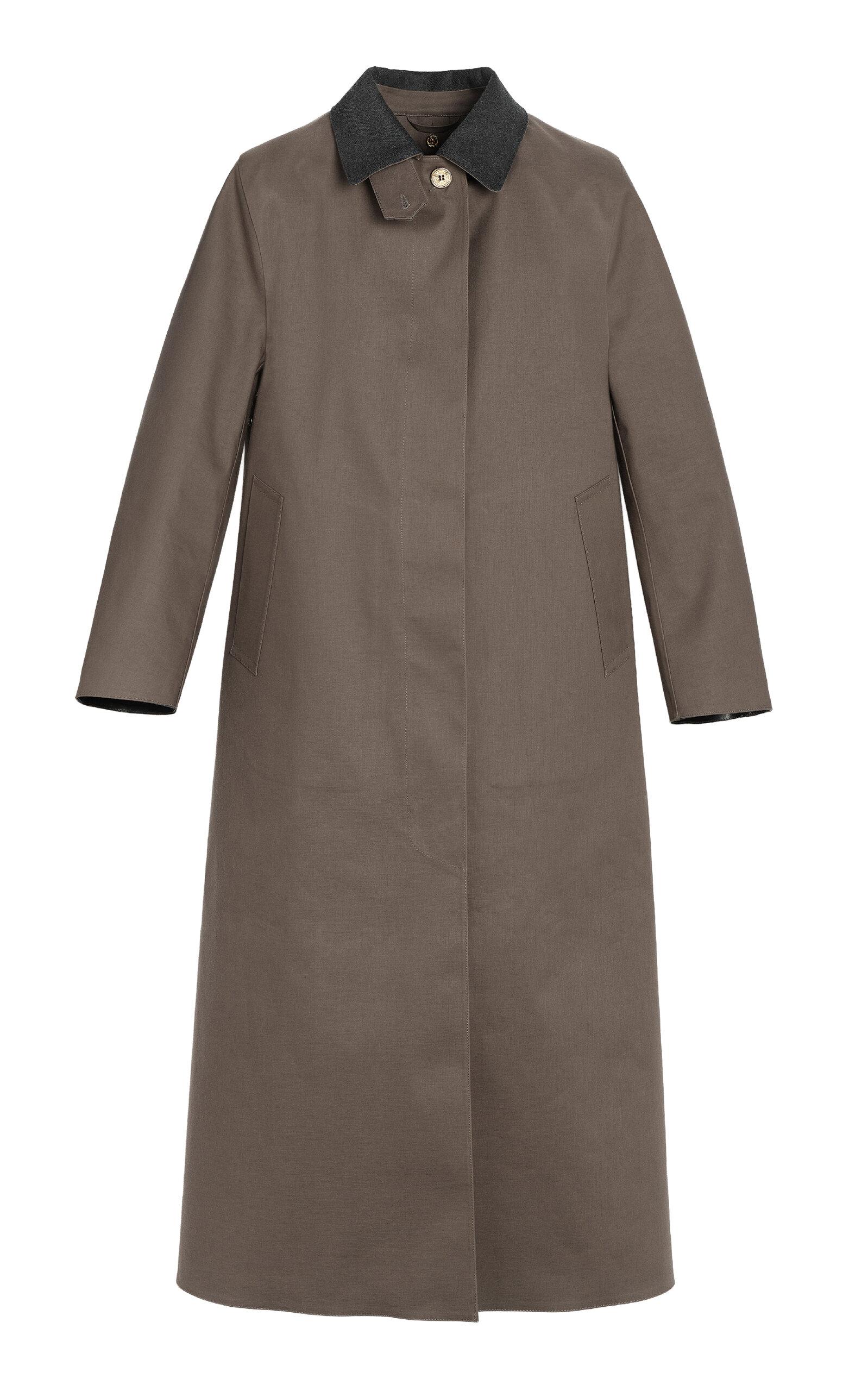 Barrie x Mackintosh Cashmere-Lined Long Coat - Moda Operandi by BARRIE