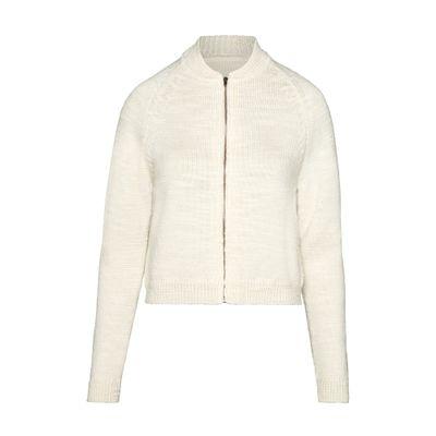 Cardigan col V logo B en cachemire by BARRIE