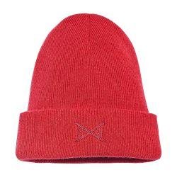 Cashmere beanie with embroidered Barrie logo by BARRIE