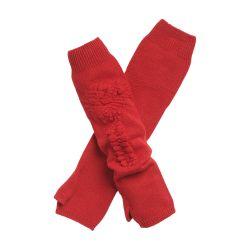 Cashmere fingerless gloves by BARRIE