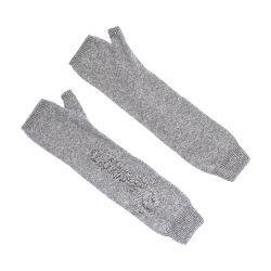 Cashmere fingerless gloves by BARRIE