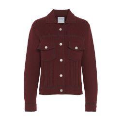Denim cashmere and cotton jacket by BARRIE