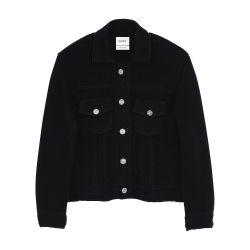 Denim cashmere and cotton jacket by BARRIE