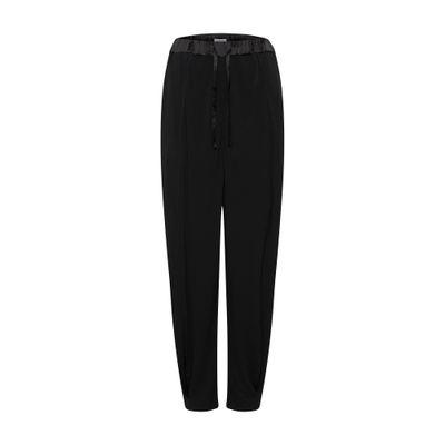 Denim cashmere and cotton trousers by BARRIE