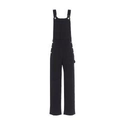 Denim in cashmere and cotton overalls by BARRIE