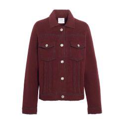 Denim regular cashmere and cotton jacket by BARRIE