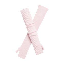 Long cashmere fingerless gloves by BARRIE