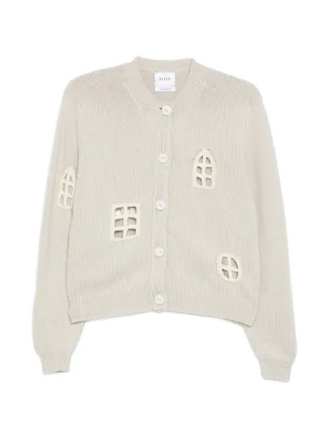 Openwork Motif Cardigan by BARRIE
