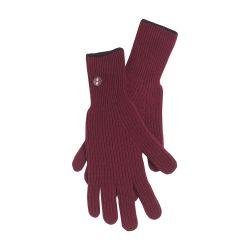 Ribbed cashmere gloves by BARRIE