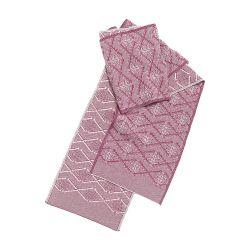 Scarf in cashmere with a monogram motif by BARRIE