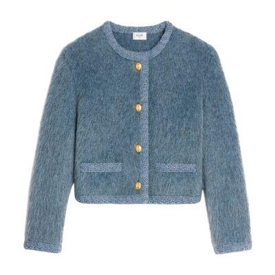 + Sofia Coppola - Warm jacket in cashmere, wool and silk by BARRIE