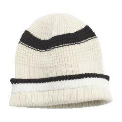 Textured beanie hat in cashmere by BARRIE