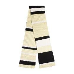 Textured cashmere scarf by BARRIE