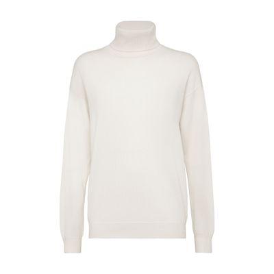 Timeless roll neck cashmere jumper by BARRIE