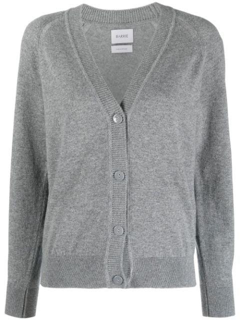 V-neck cashmere cardigan by BARRIE
