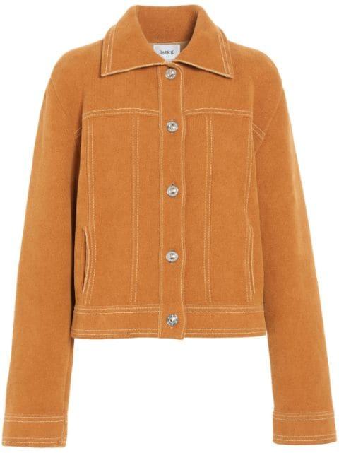 button-up jacket by BARRIE